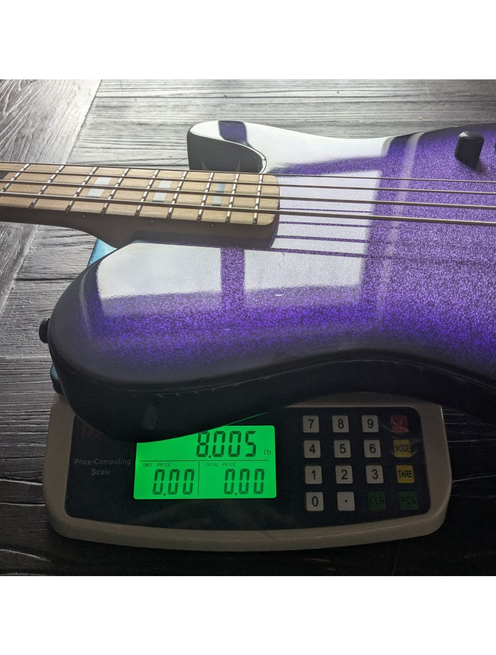 Used Kiesel Aaron Patrick Signature Bass - Purple Metallic Burst (Custom Color)