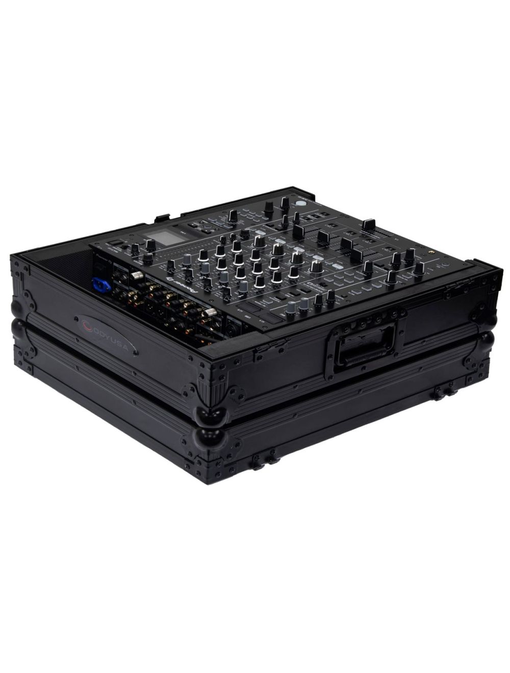 Odyssey FZDJMA9BL All Black Pioneer DJM-A9 Flight Case
