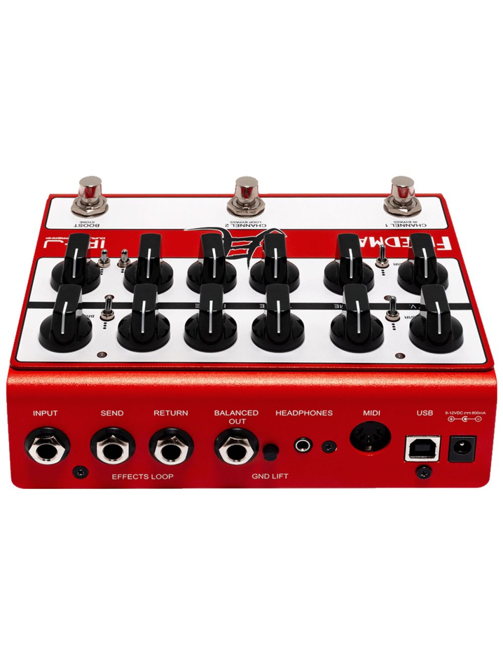 Friedman IR-J Jake E. Lee Signature Preamp Pedal w/IR Loader - Open Box