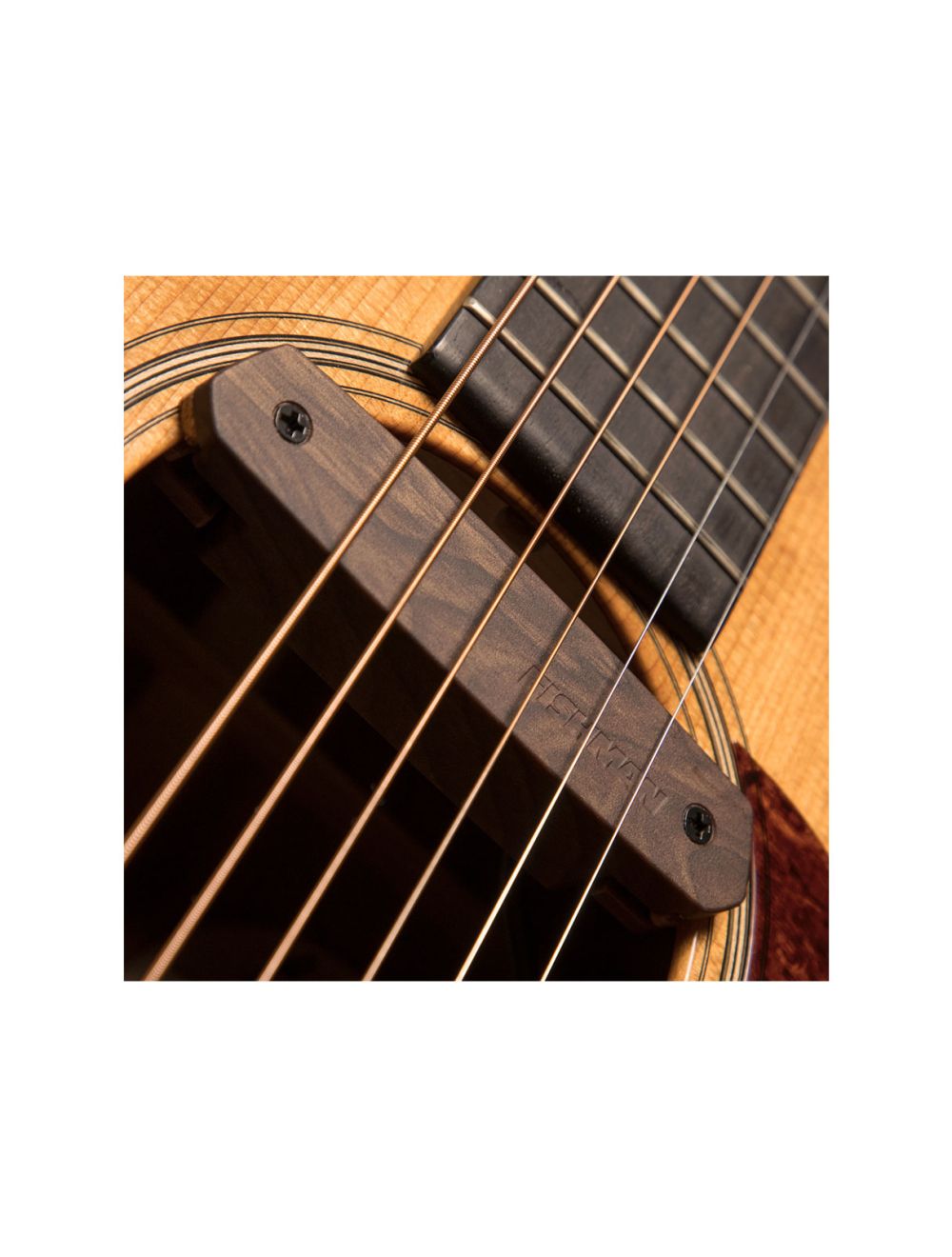 Fishman Neo-D Single Coil Pickup - Woodgrain