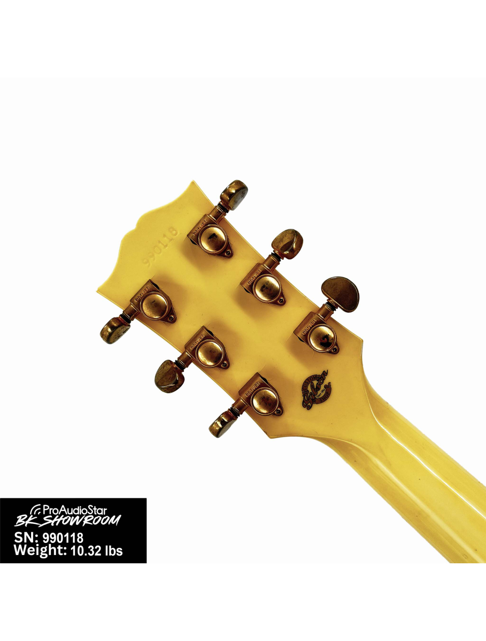 Used Gibson Custom Shop Historic '68 Les Paul Custom - White w/OHSC