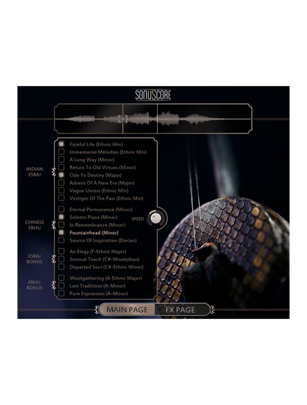 Boom Library Sonuscore Esraj & Erhu - Ethnic String Phrases