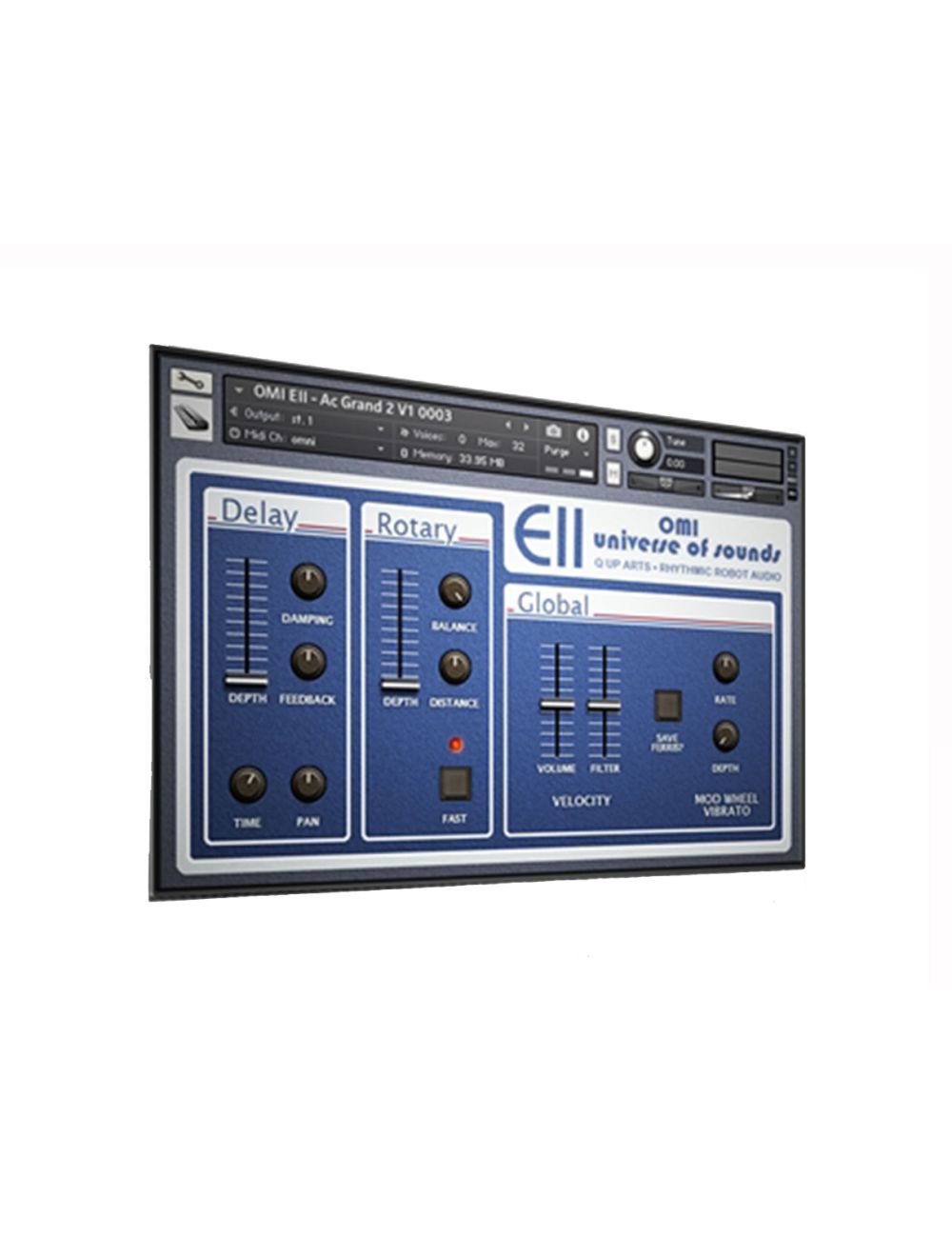 Q Up Arts Universe Of Sounds V2 KNT Vintage Samples From The 80s!