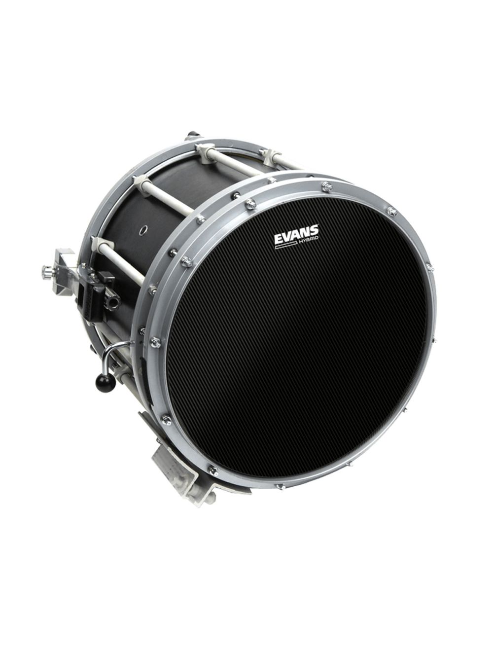 Evans Hybrid Black 14" Marching Snare Drum Head