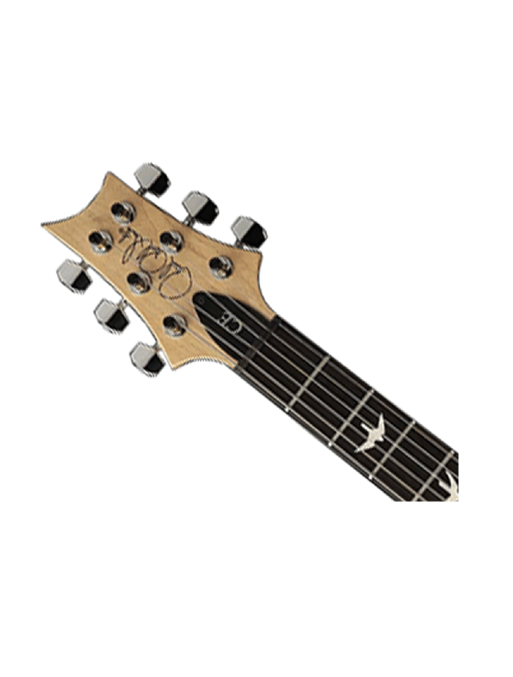 PRS CE 24 Semi-Hollow Electric Guitar - Black Top w/Natural Back - Open Box