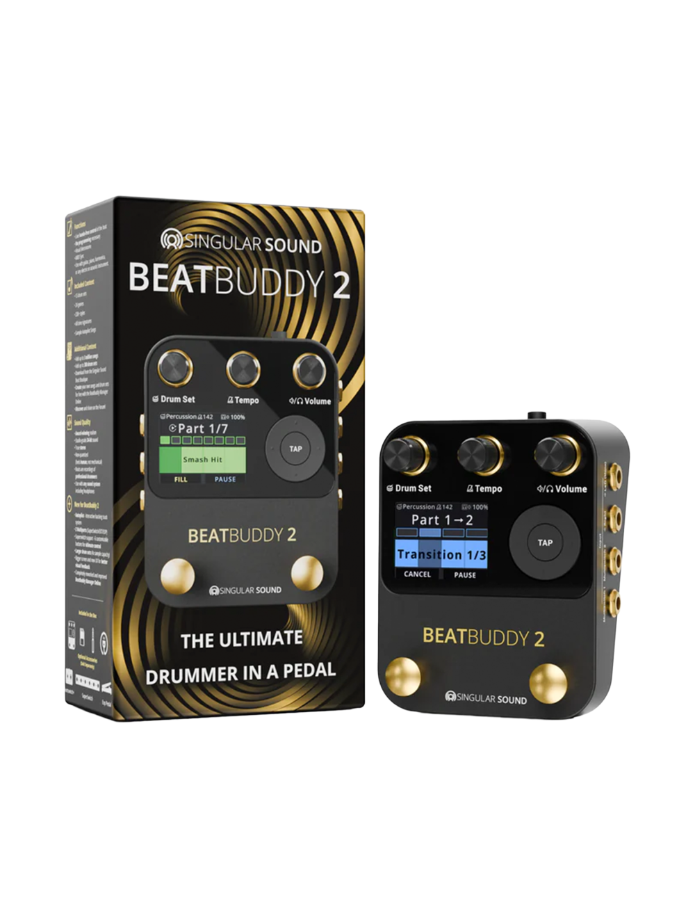 Singular Sound BeatBuddy 2 Drum Machine Pedal