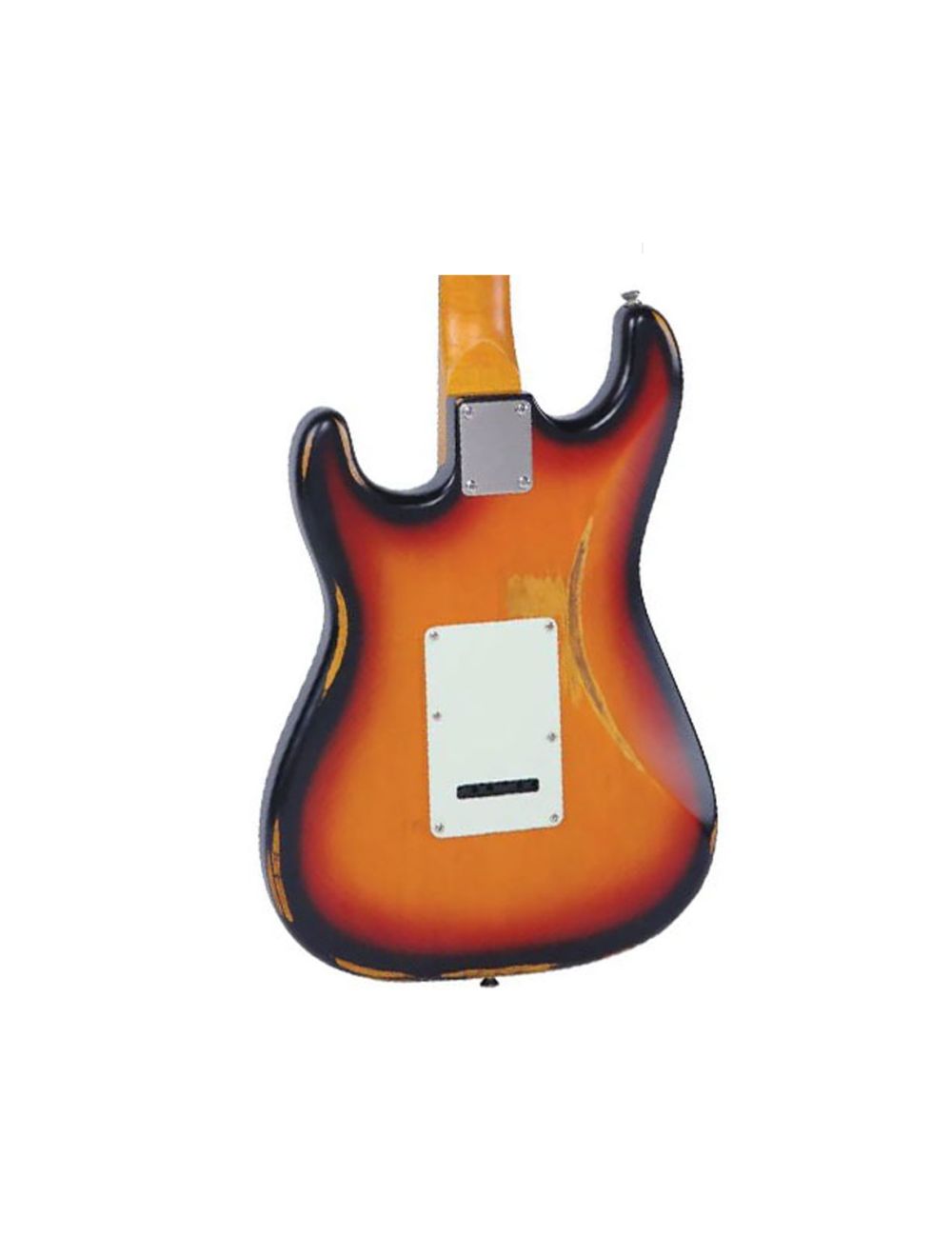 Vintage Icon Series V6 Distressed SSS - Sunset Sunburst
