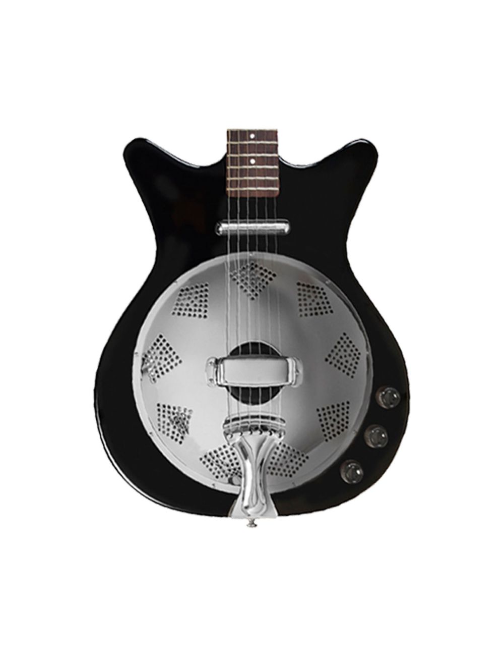 Danelectro '59 Resonator Electric Guitar - Black - Open Box