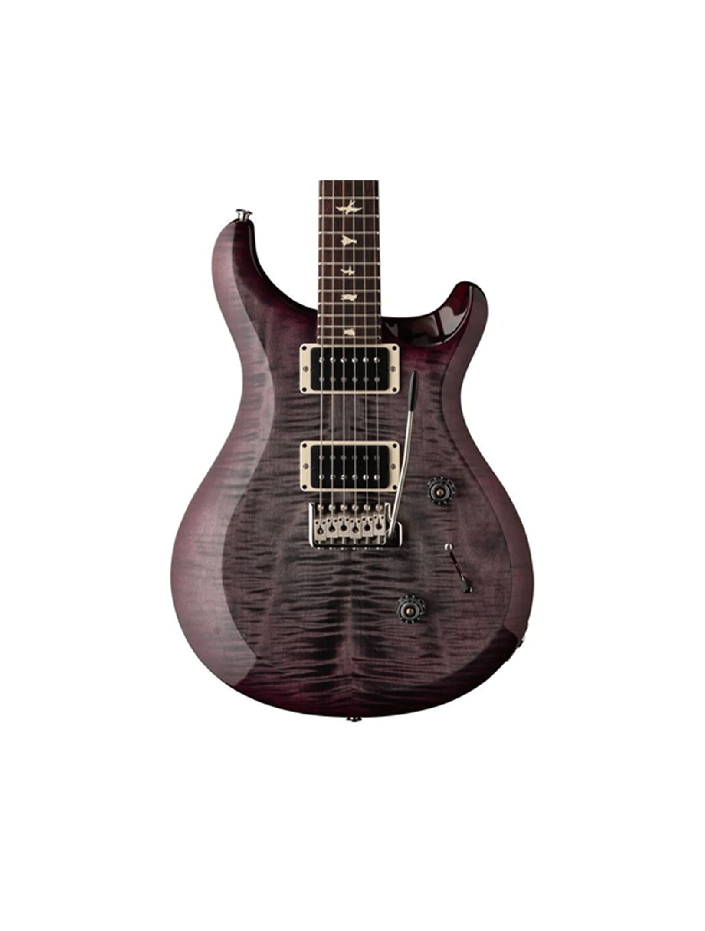 Open Box PRS S2 Custom 24 Electric Guitar - Faded Gray Black Purple Burst