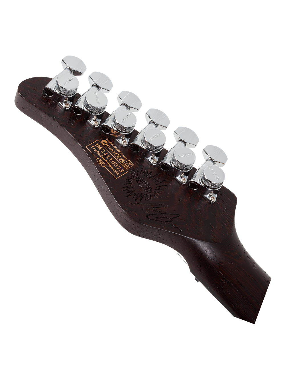 Schecter Nick Johnston Traditional HSS 10th Anniversary - Atomic Saffron