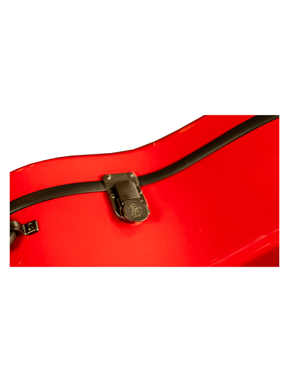 TKL Voyager D 14F Guitar Case - Gloss Fiery Red