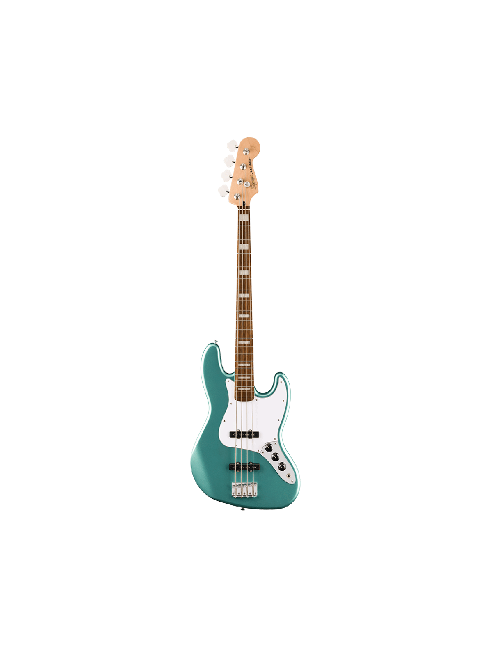 Used-Squier Affinity Active Jazz Bass - Mystic Sea Foam Green w/Laurel FB