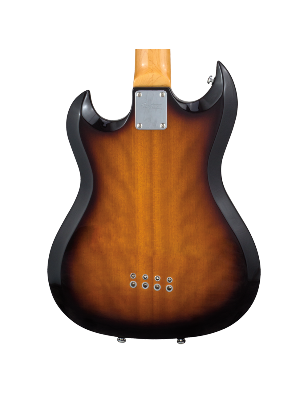 Hagstrom H8II-TSB Retroscape H8-II 8 String Bass Guitar - Tobacco Sunburst