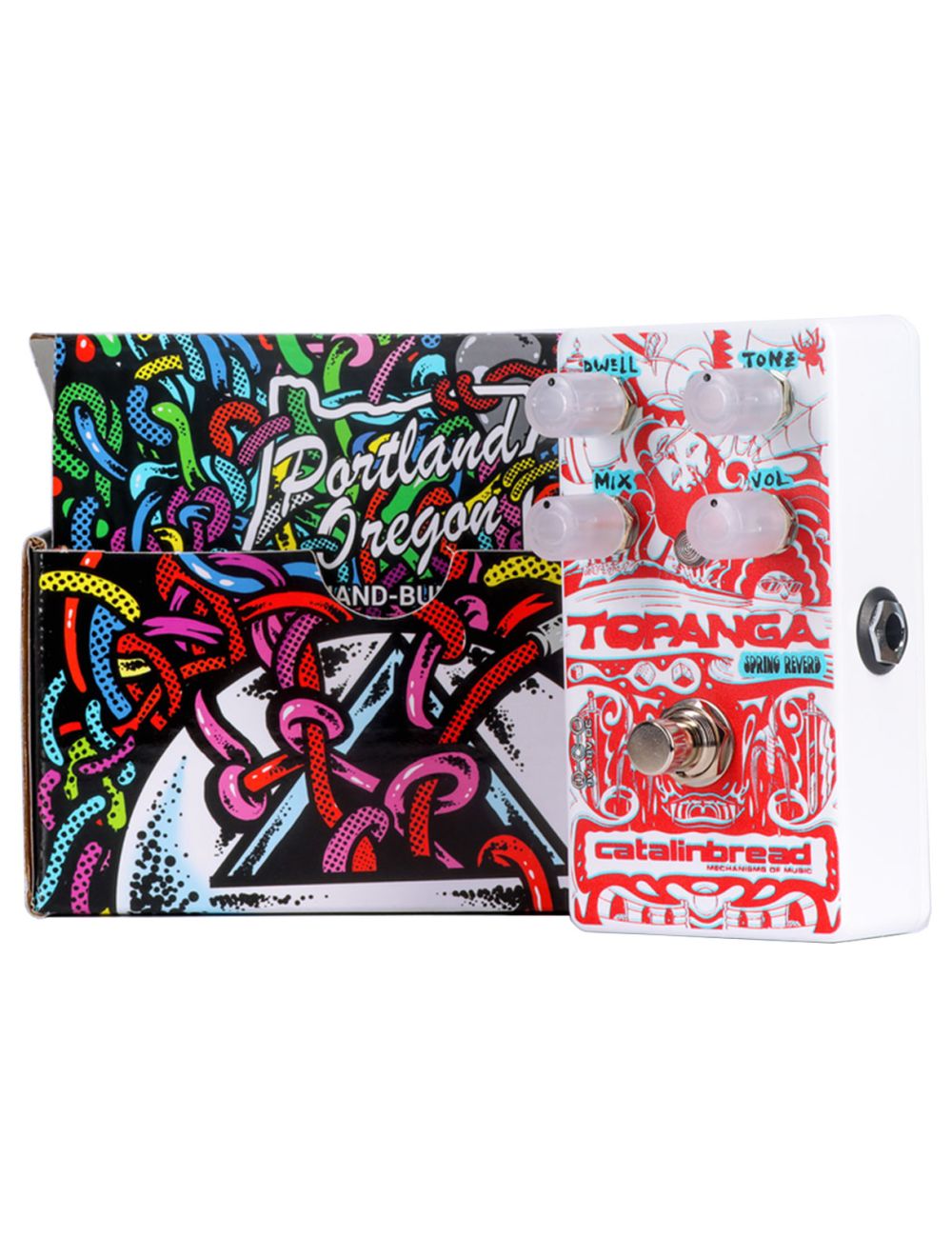 Catalinbread Limited Edition Topanga Spring Reverb Pedal - 3D Edition - Open Box