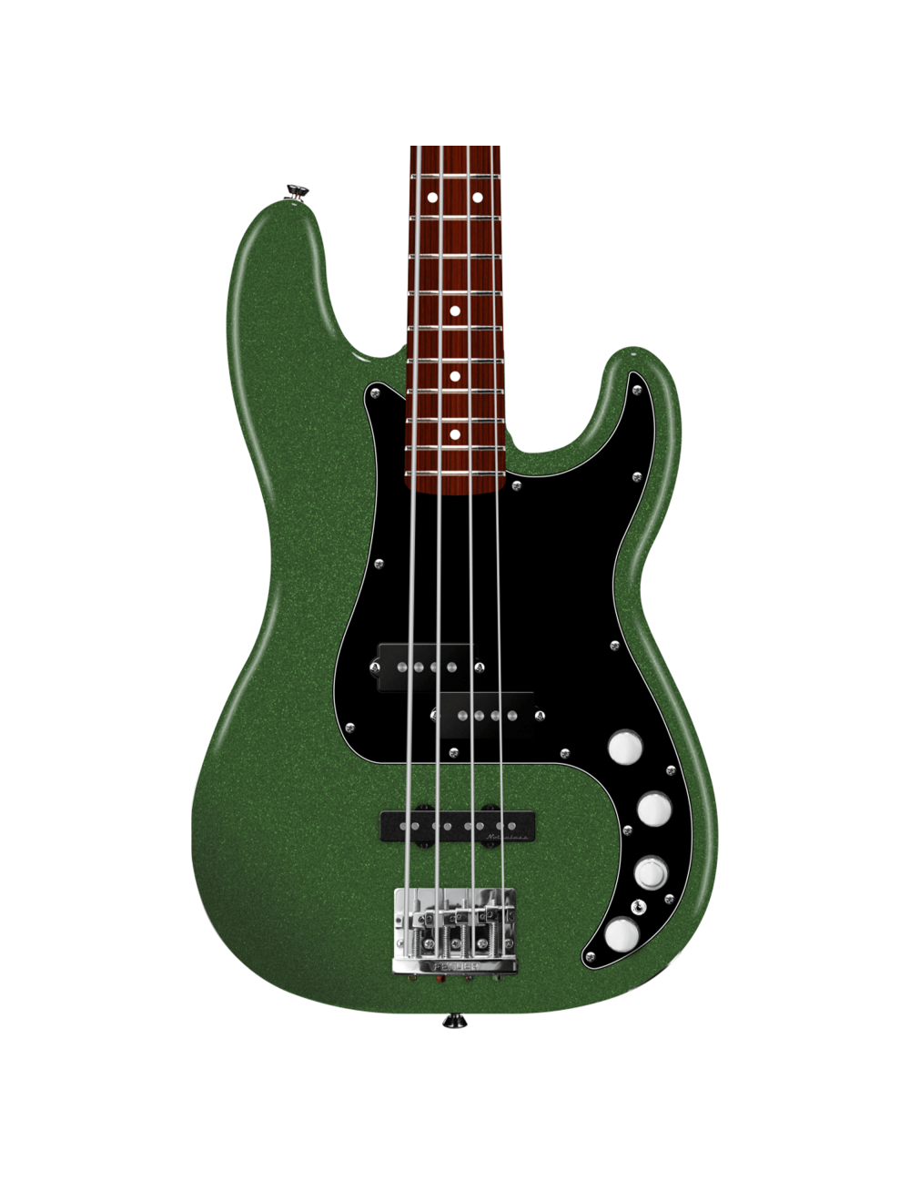 Used Fender Player II Modified Precision Bass - Harvest Green Metallic