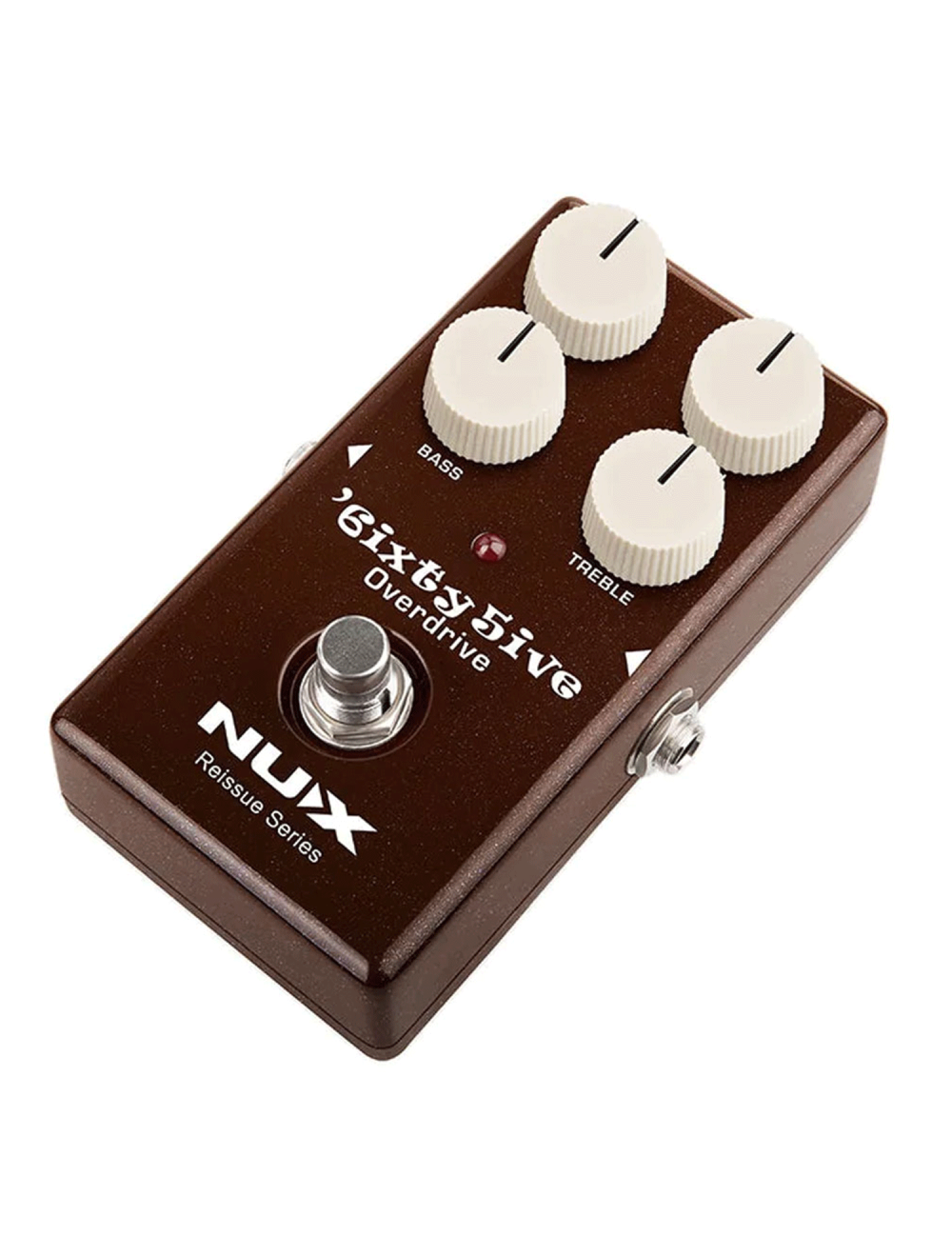 NUX 6ixty 5ive Overdrive Black Panel Pedal