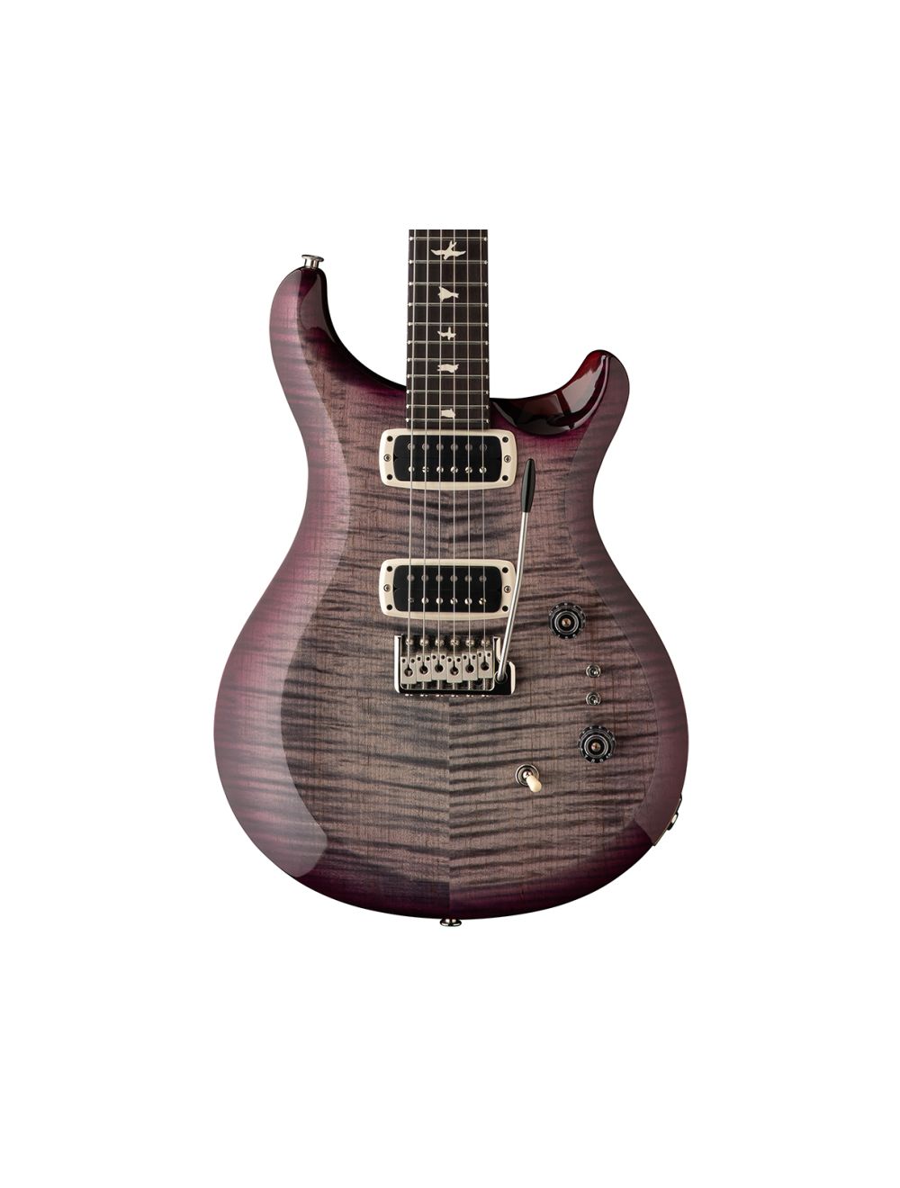 PRS S2 Custom 24-08 Electric Guitar - Faded Gray Black Purple Burst - Open Box