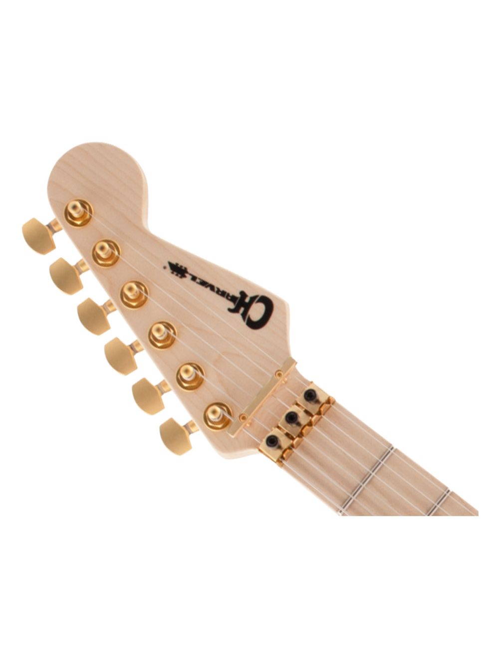 Charvel Pro-Mod DK24 HH FR Mahogany w/Quilt Maple - Dark Amber w/Maple FB