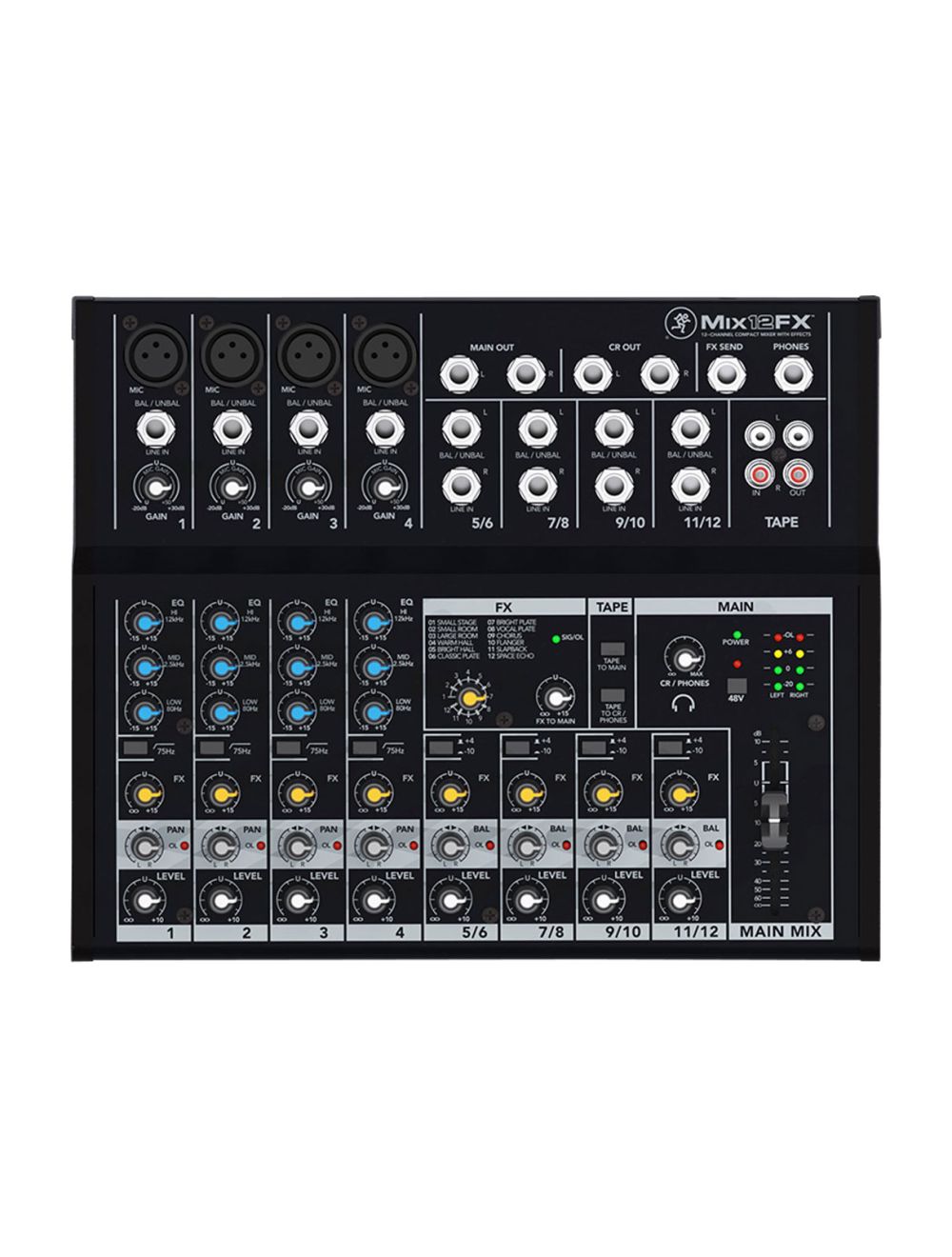 Mackie Mix12FX Analog Mixer