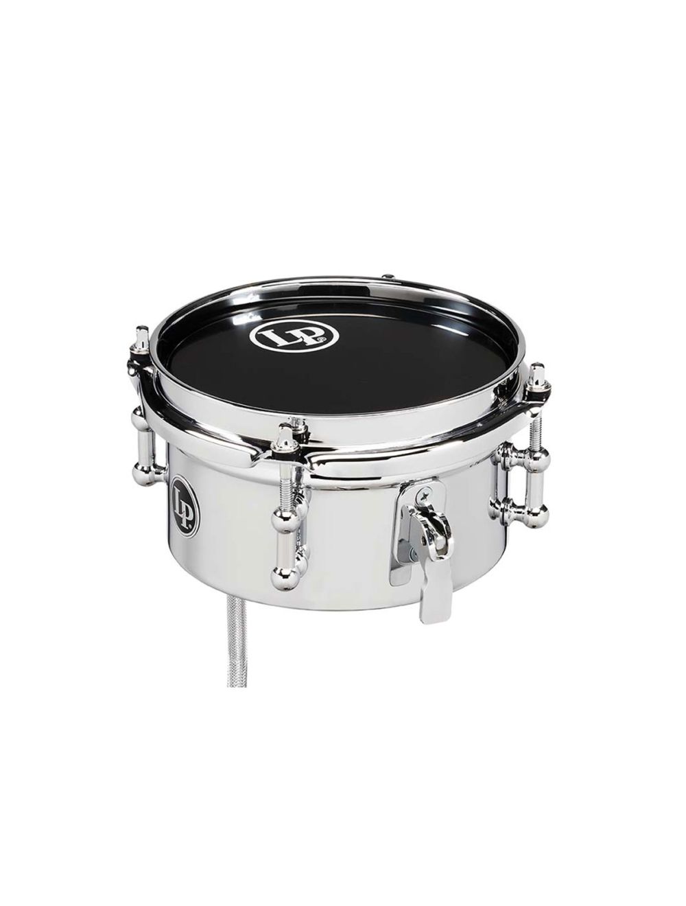 Latin Percussion 6" Micro Snare Mountable Steel Cr
