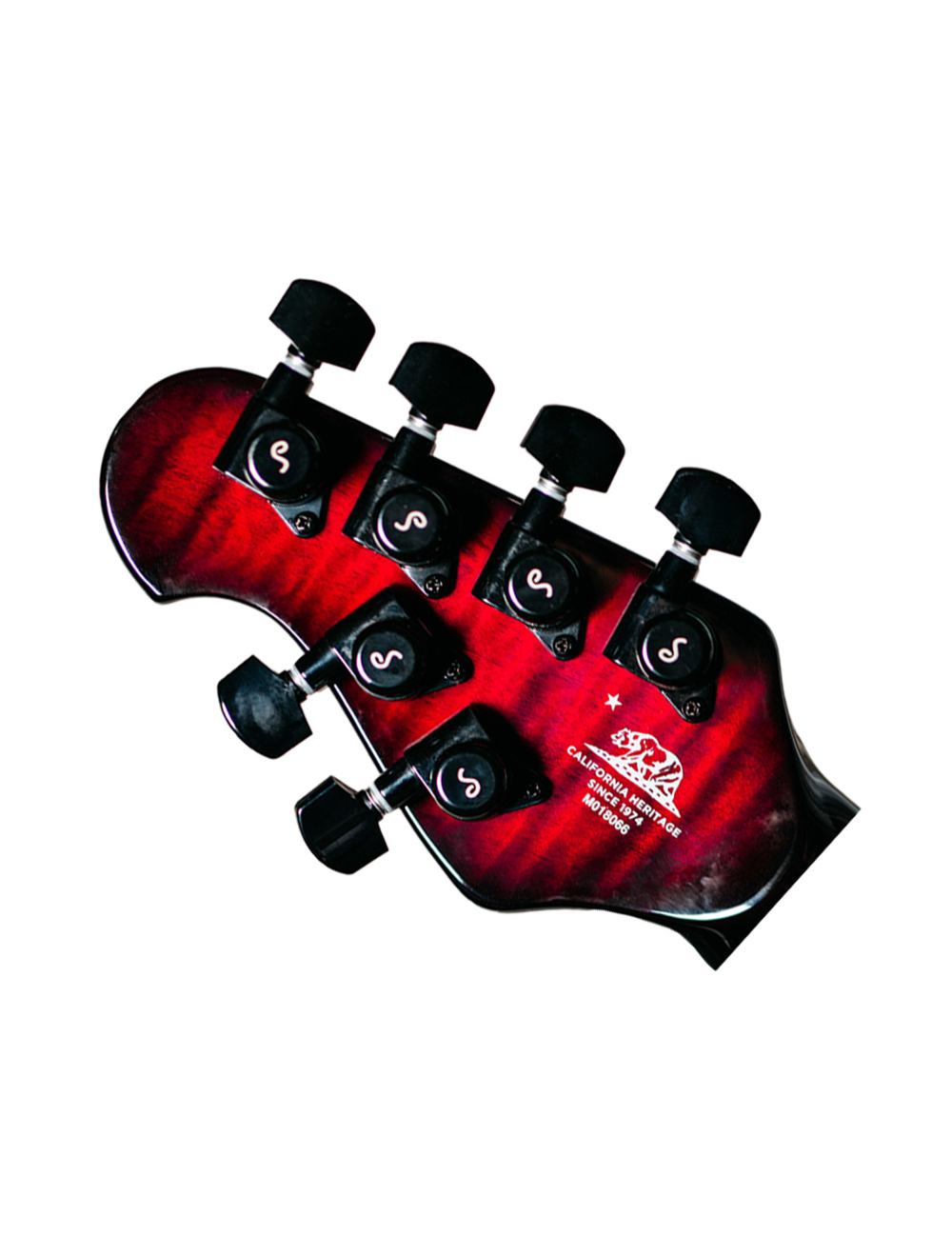 Ernie Ball Music Man BFR Majesty - Red Nebula Quilt Maple Top - Limited to 100