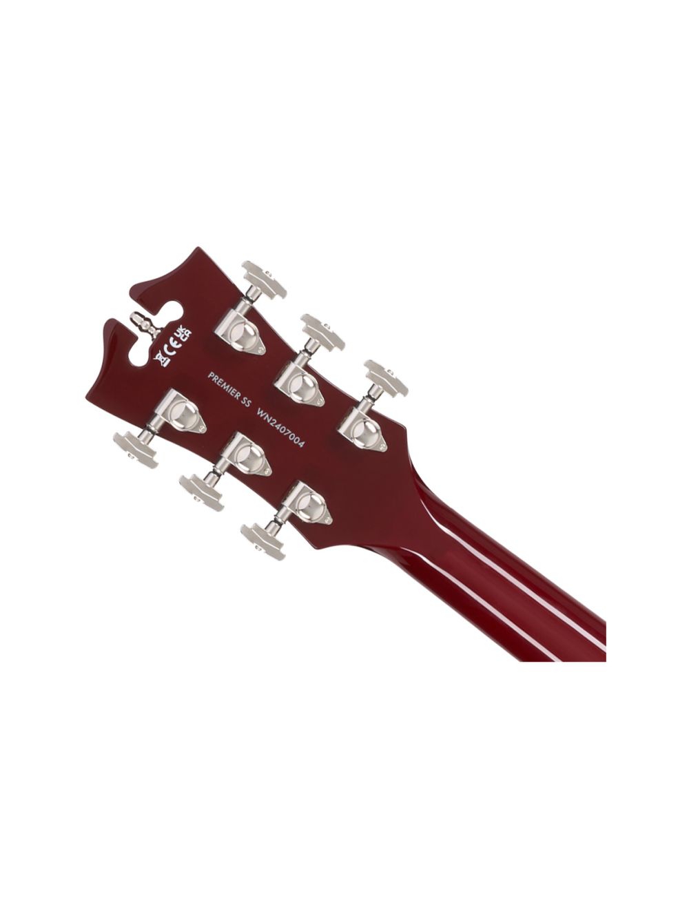 D'Angelico Premier SS Semi-Hollow Electric Guitar - Burnt Red - Open Box