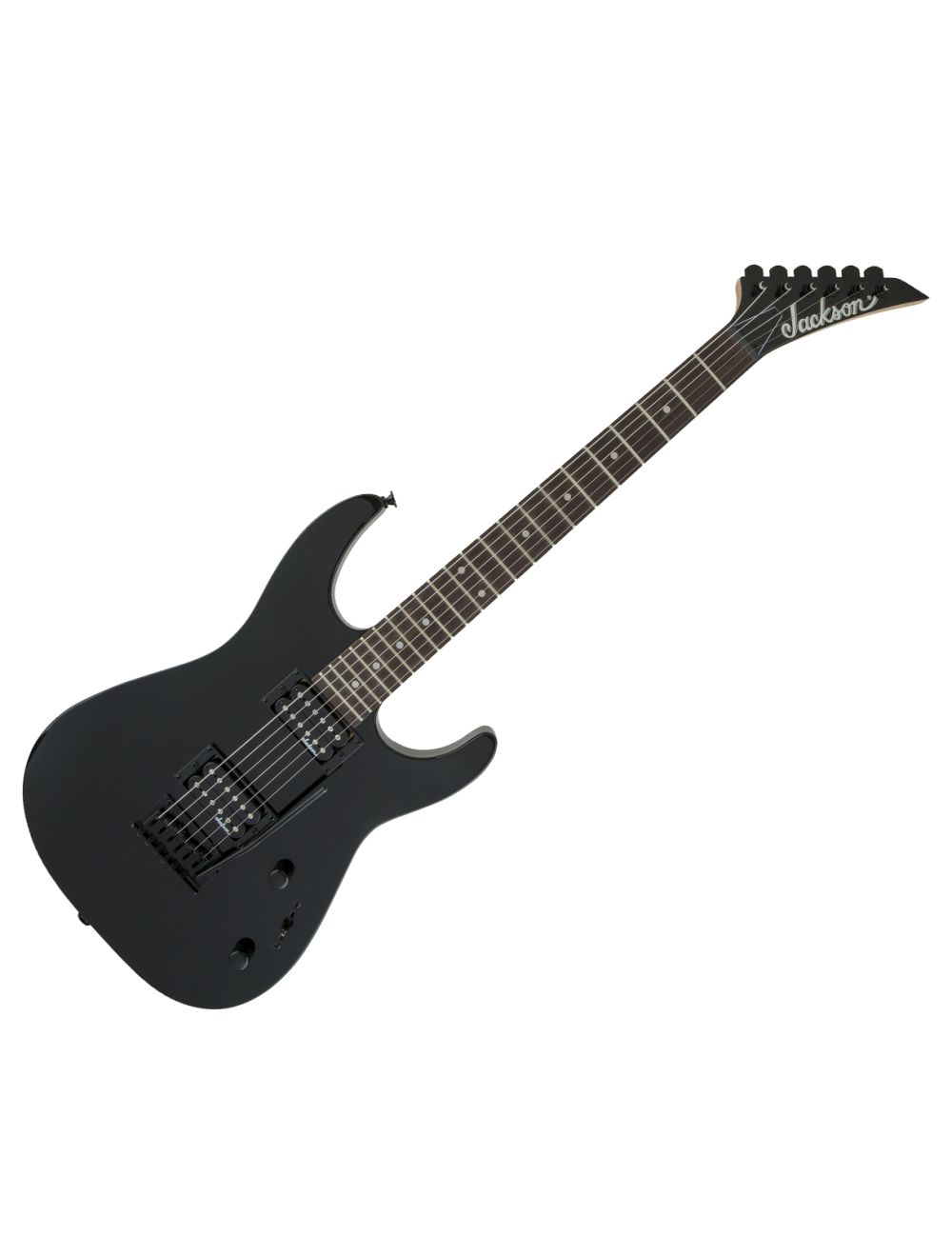 Jackson JS Series Dinky JS11 - Gloss Black w/Amaranth FB