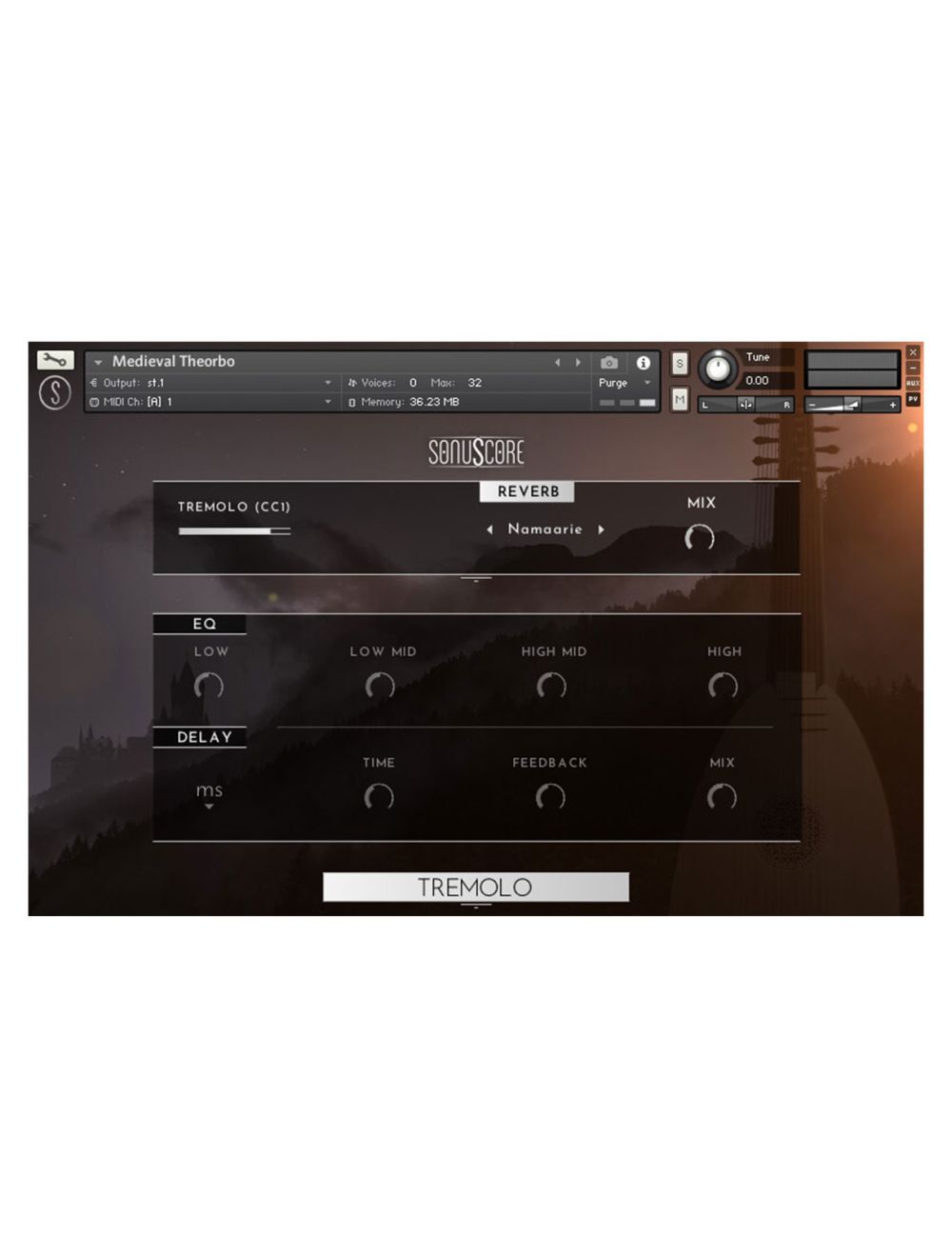 Boom Library Sonuscore Lute & Theorbo Medieval Phrases