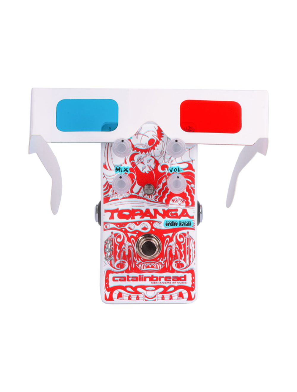 Catalinbread Limited Edition Topanga Spring Reverb Pedal - 3D Edition - Open Box