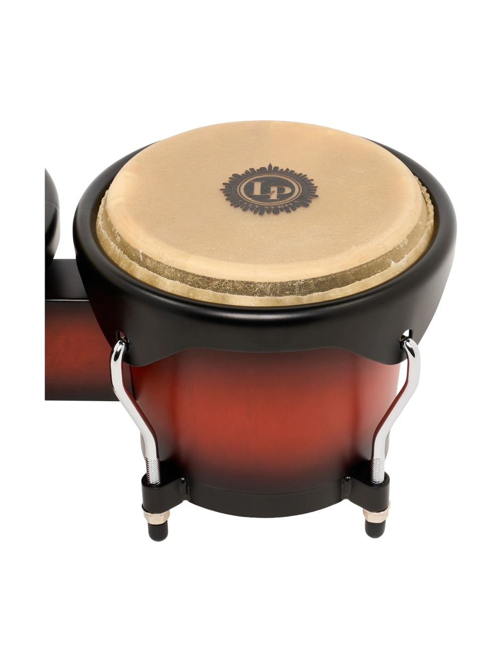Latin Percussion 6"/7" City II Bongos - Mango Vintage Sunburst Black
