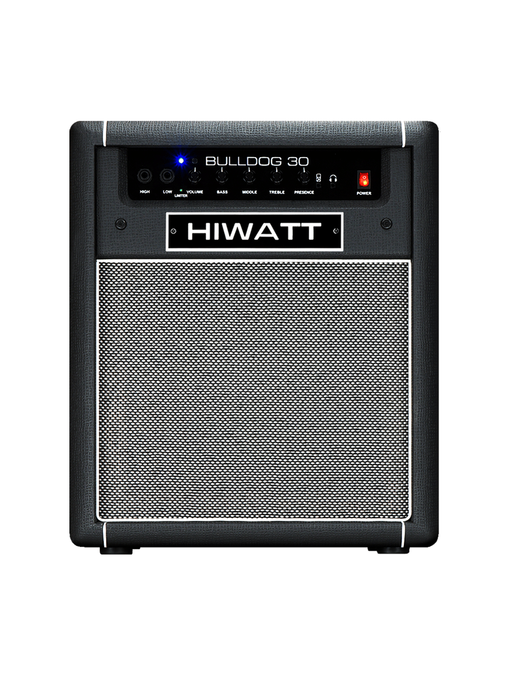Hiwatt Bulldog 30 30-Watt 1x10 Practice Bass Combo Amplifier - Black