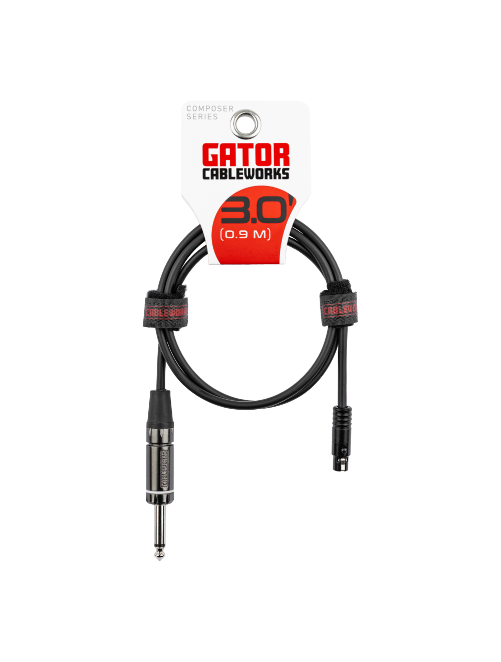 Gator CableWorks GCWC-TA4F-3 Composer 3' Straight Wireless Instrument Cable
