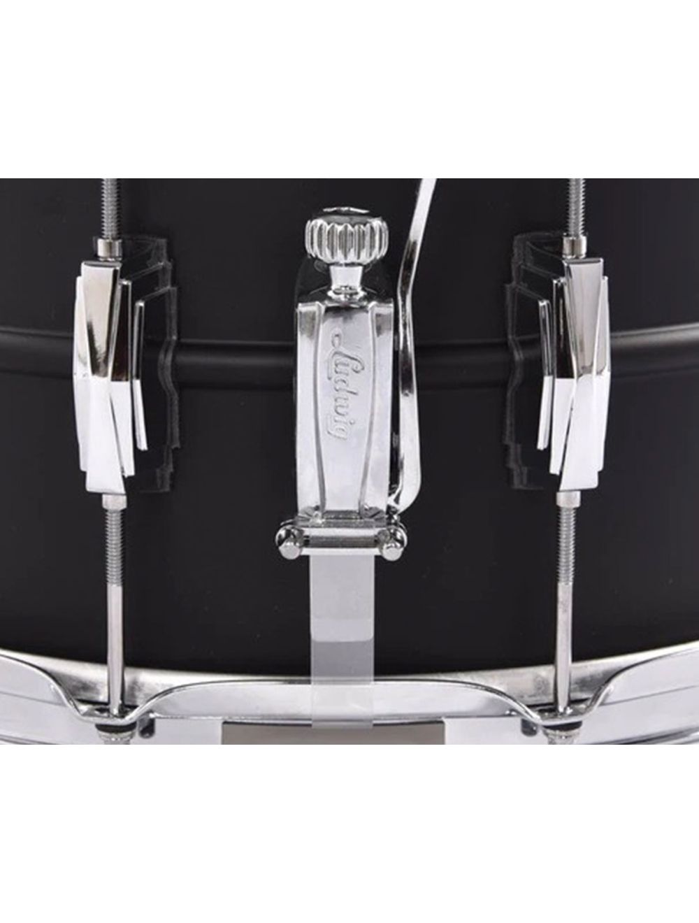 Ludwig 8x14" Flat Black Snare Drum