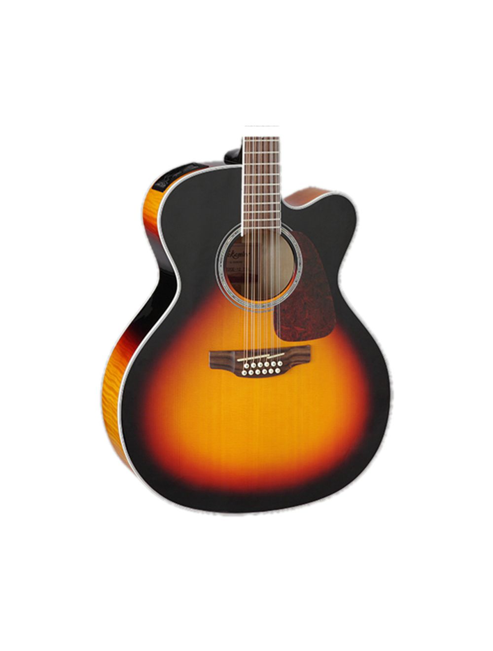 Takamine GJ72CE12 Jumbo 12 String A E Guitar Brown Sunburst