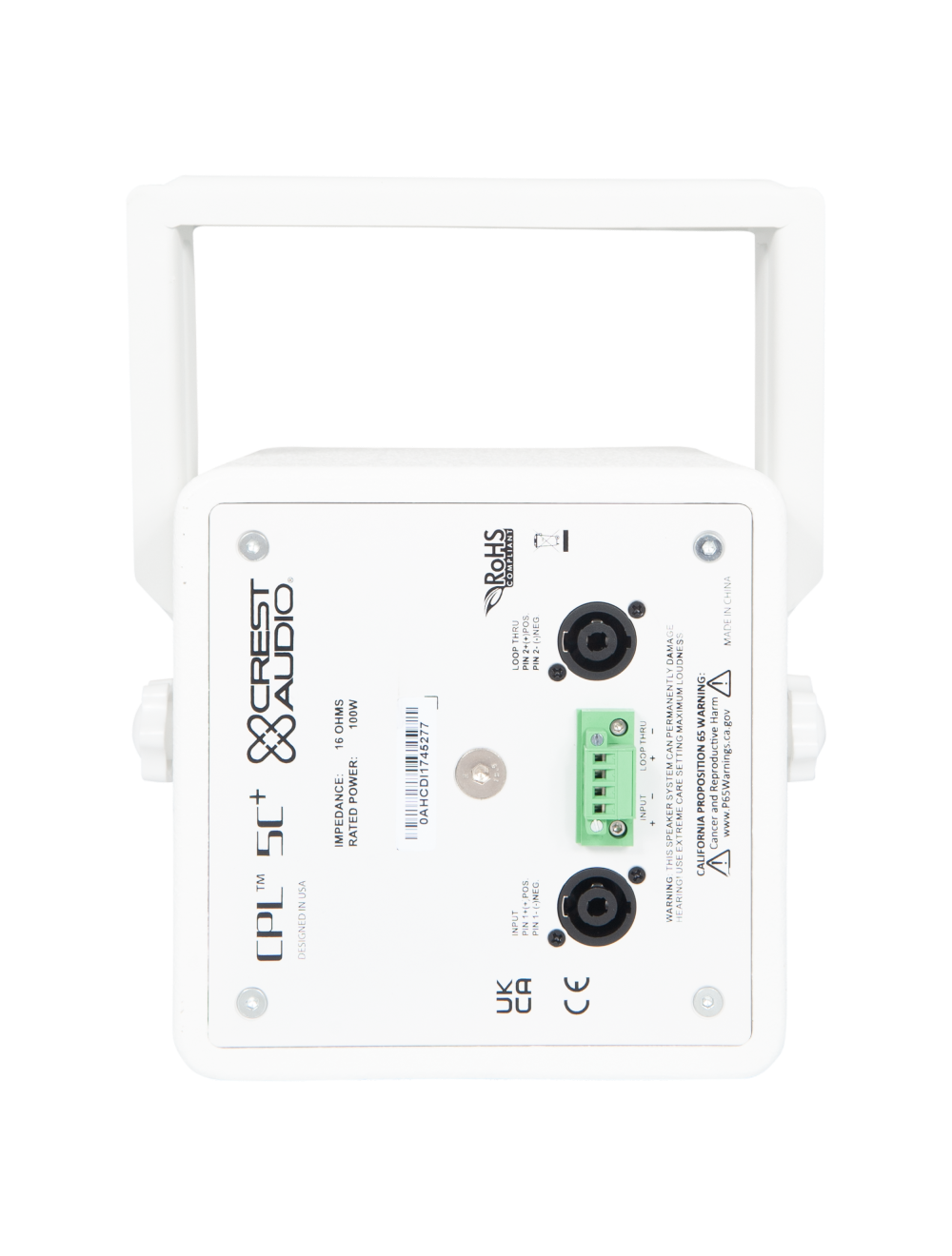 Peavey CPL 5C+ Passive Speaker - White