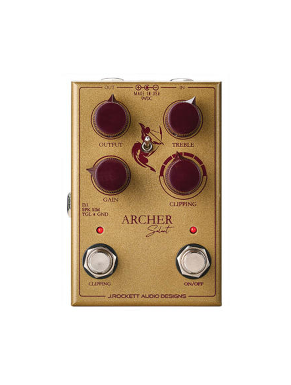 J. Rockett Audio Designs Archer Select Overdrive Pedal