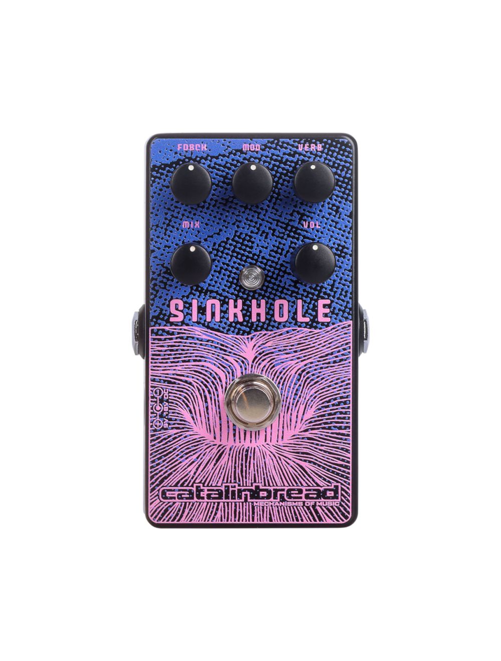 Catalinbread Sinkhole Ethereal Reverb Pedal + 2x Gator Patch Cable 3 Pack