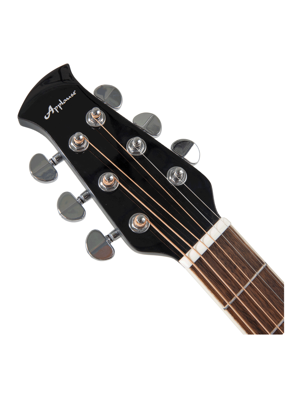 Ovation Applause AED96-5HG Classic Dreadnought A/E Guitar - Black Gloss Open Box