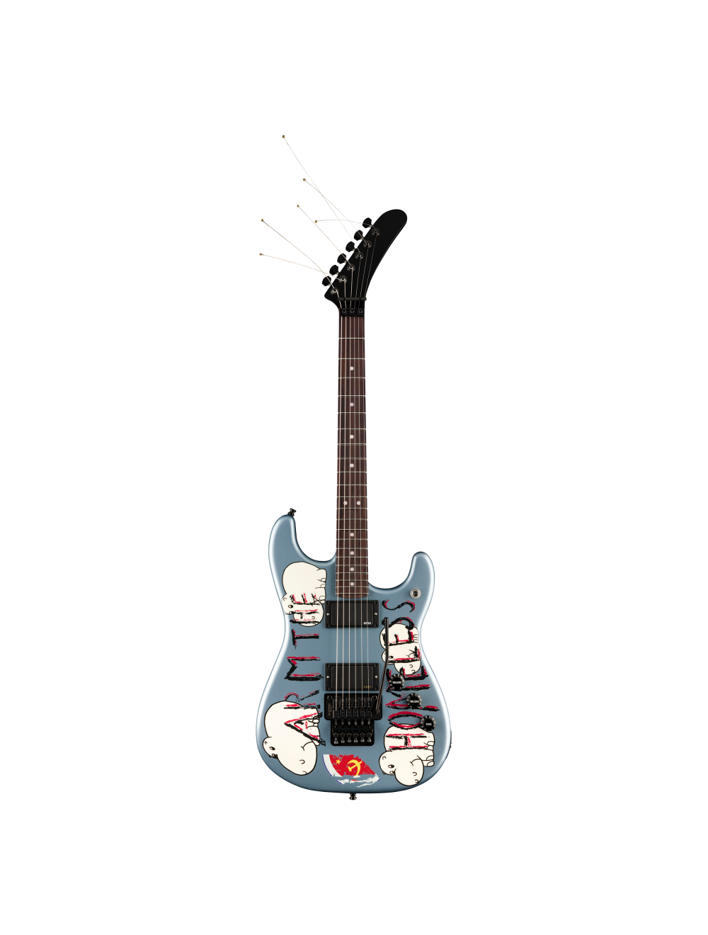 Used Fender Tom Morello Arm The Homeless - Blue Ice Metallic w/Rosewood FB