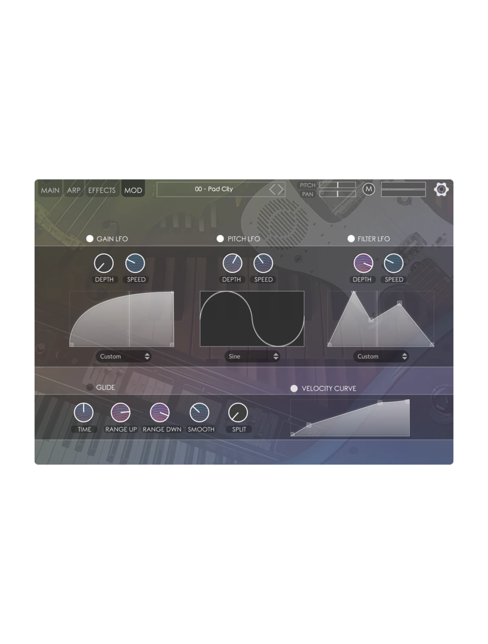  Nightfox Audio Pad City