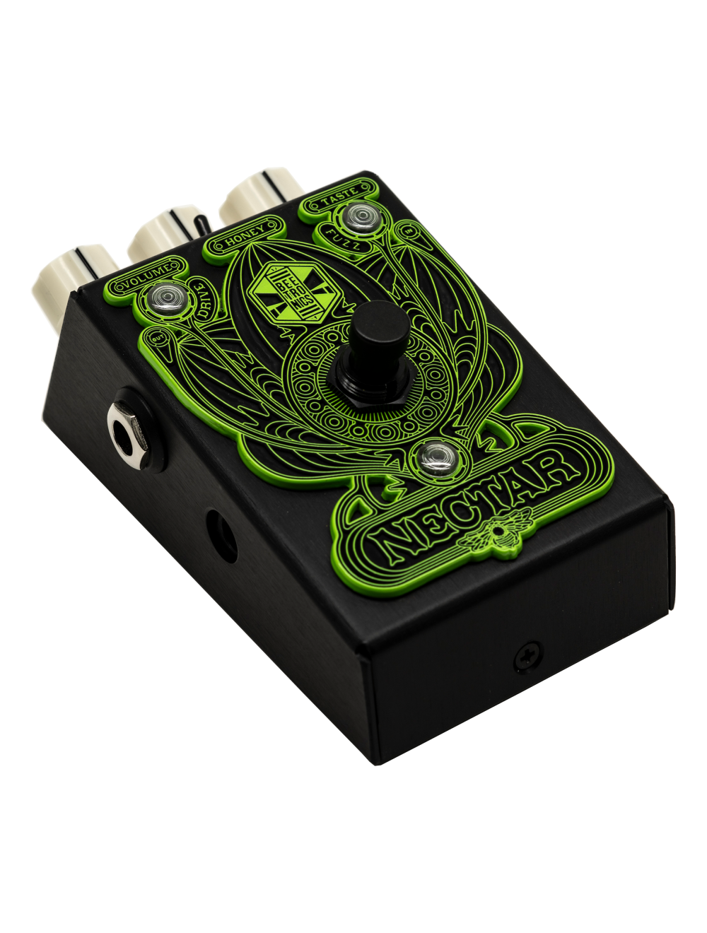 Beetronics FX Nectar Tone Sweetener Fuzz/OD Pedal - Ltd Ed Green Bee