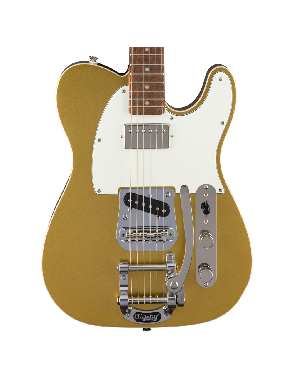 Squier Classic Vibe Custom Telecaster SH with Bigsby - Aztec Gold