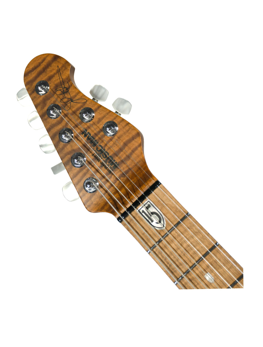 Ernie Ball Music Man JP15 7 String - Cerulean Paradise Quilt