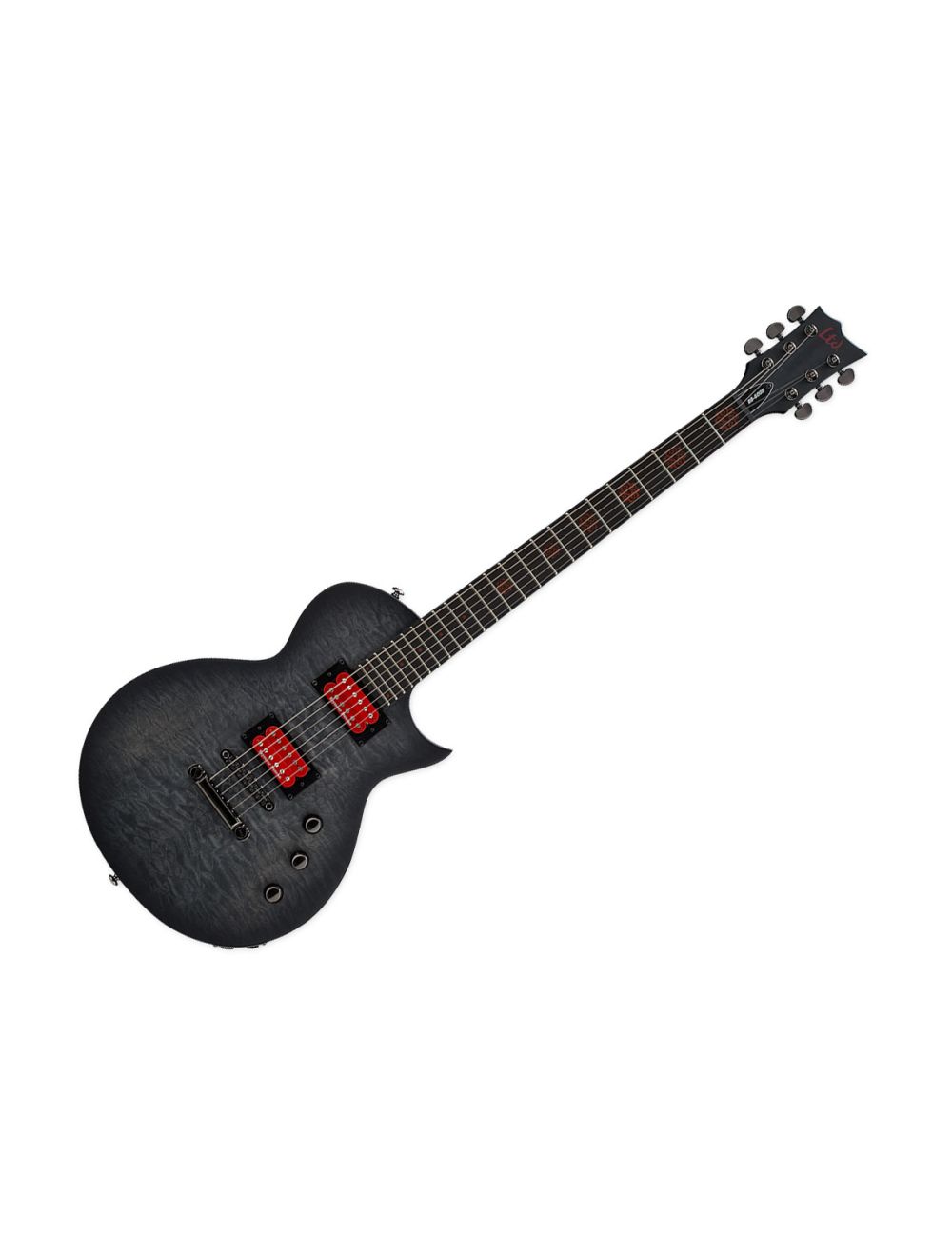 ESP LTD Ben Burnley BB-600 Baritone See Thru Black Sunburst Satin