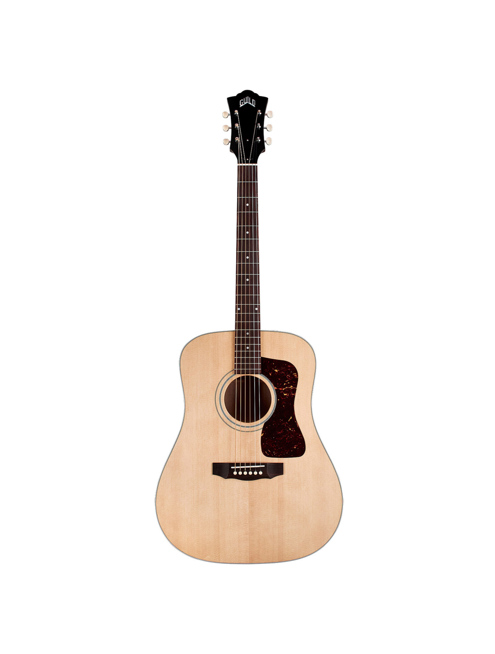 Guild USA D-40 Standard Dreadnought Acoustic Guitar - Natural