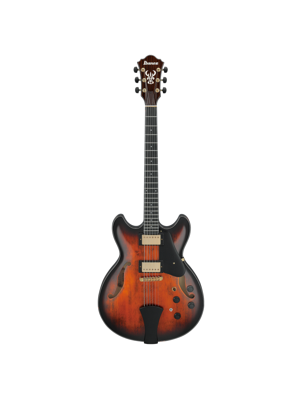 Used Ibanez ASH300 ASH Artstar Hollow-Body Electric Guitar - Tobacco Brown