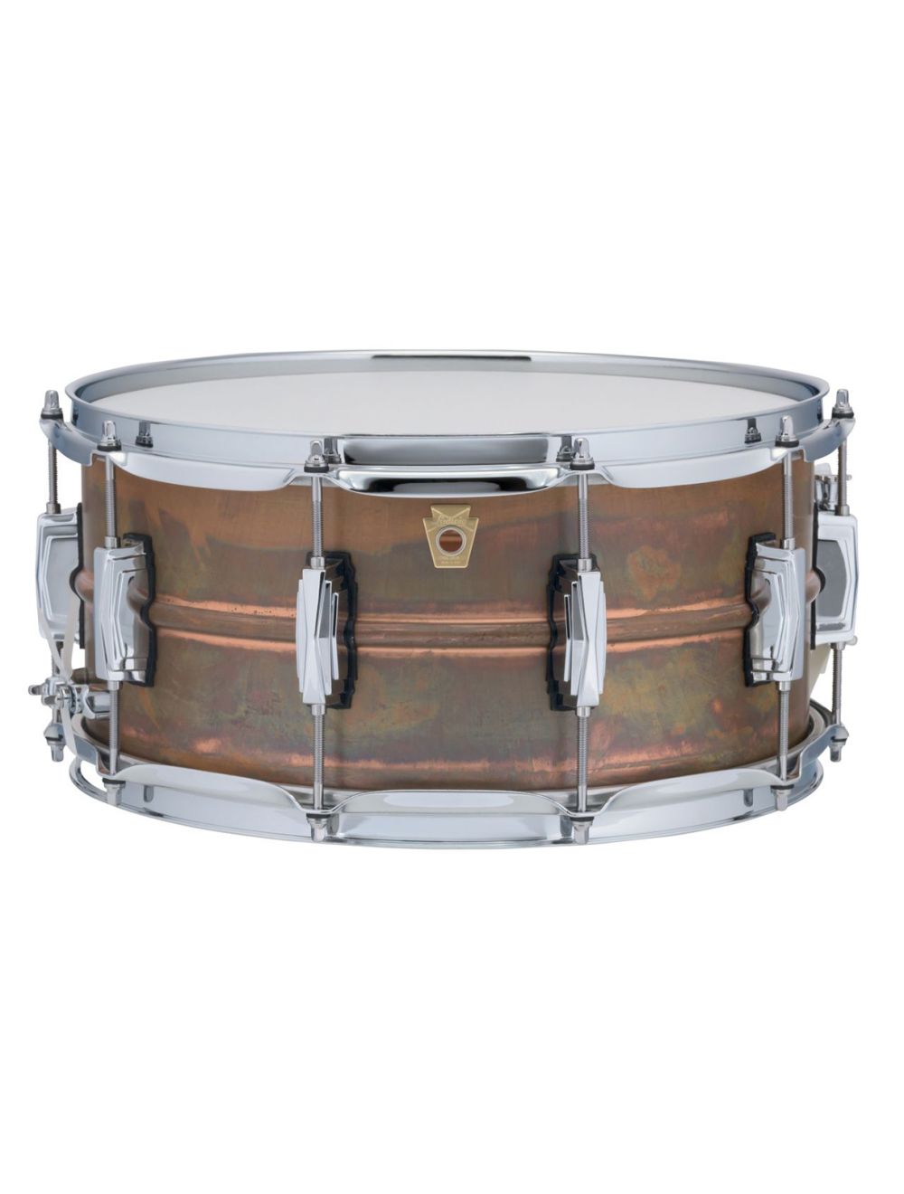 Ludwig 6.5x14" Copper Snare Drum - Natural Patina