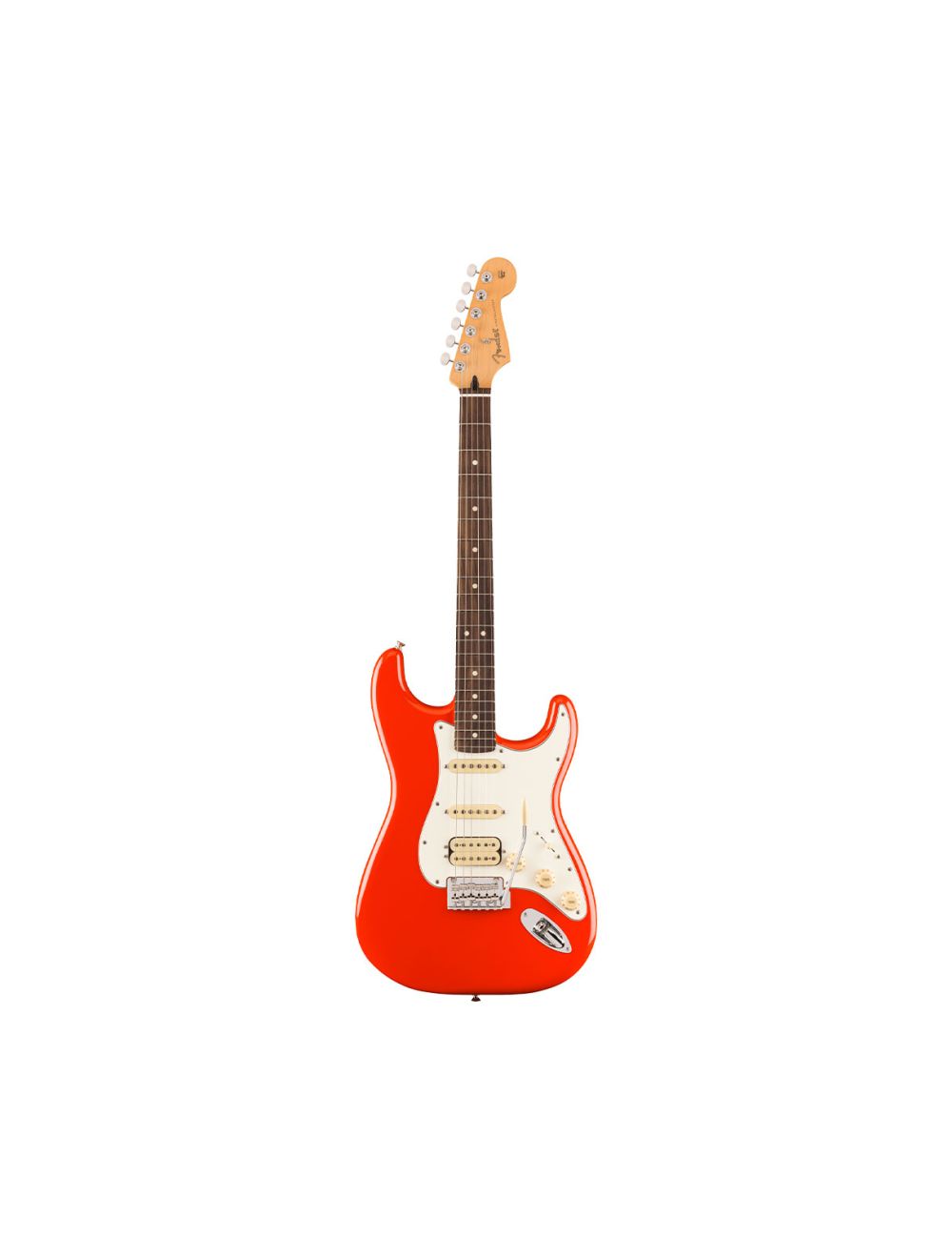 Used Fender Player II Stratocaster HSS - Coral Red w/Rosewood FB