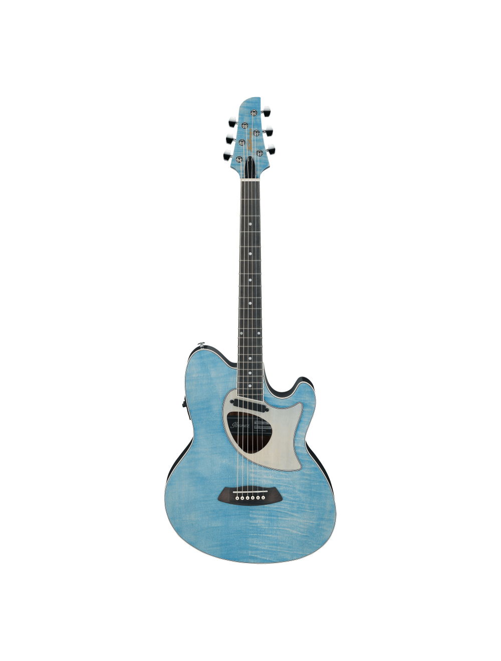 Ibanez TCM50FMODB Talman A/E Guitar - Open Pore Blue Denim