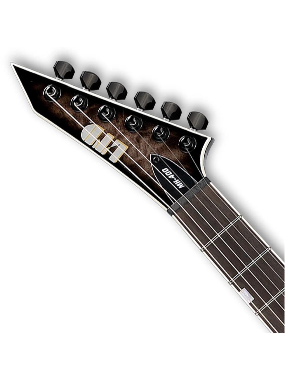 ESP LTD MH-400HT QM Electric Guitar - See Thru Black Sunburst